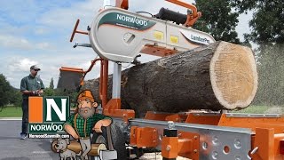 Norwood LumberPro HD36 Portable Band Sawmill  Manual or Hydraulic  Its Your Choice [upl. by Hsirehc482]