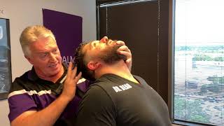 UFC Epic Chiro Dr Beau Hightower Gets The Ultimate Ring Dinger® Adjustment By Dr Johnson [upl. by Ingaborg]