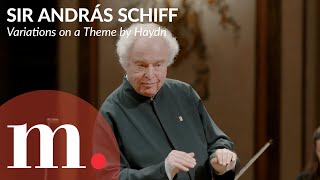 Sir András Schiff conducts Brahmss Variations on a Theme by Haydn—With the COE [upl. by Einattirb]