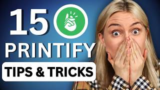 15 Genius Printify Hacks In Under 10 Minutes [upl. by Eusassilem]