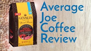 Gevalia Special Reserve Papua New Guinea Coffee Review [upl. by Naujahs]