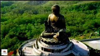 Giant Buddha on Lantau Island [upl. by Nrev]