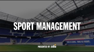 What is Sport Management  Degrees in Sports [upl. by Olaznog]