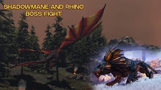 ARK Ragnarok Alpha Boss in 2021  Shadowmane amp Rhino [upl. by Radack]