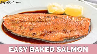 Easy Baked Salmon [upl. by Eihcra63]