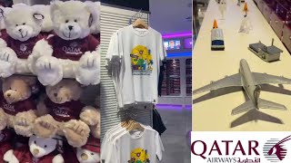 Qatar Airways ✈️ Official Gifts 🎁 Shop  Doha Qatar 🇶🇦 [upl. by Gaeta798]