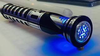 SABERTALK 14 Gabes SaberForge Lightsaber with Crystal Focus 7 [upl. by Eladal]