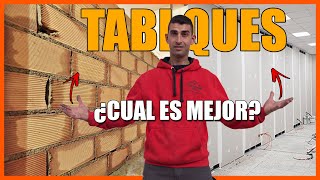 🔶Tabique YESO LAMINADO pladur o LADRILLO 🔶 ¿CUAL ES MEJOR [upl. by Stanislaw]