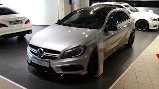 MercedesBenz A45 AMG 2015 In Depth Review Interior Exterior [upl. by Klinger725]