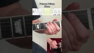 Folsom Prison Blues Guitar  Tabs [upl. by Vins]