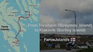 Faroe Islands drive series ⑤ From Tórshavn to Klaksvík Faroe Islands 🇫🇴 October 2023 [upl. by Thirza]