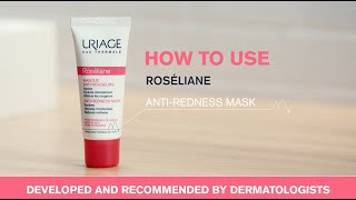 ROSELIANE AntiRedness Mask  How to Use [upl. by Ulane]