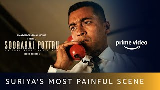 Soorarai Pottru  Suriyas Most Painful Airport Scene  Amazon Prime Video [upl. by Maryn]