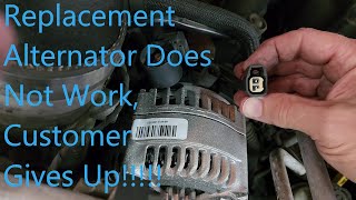 2011 Ram 1500 New Alternator Not Charging Codes P0622 amp P063A [upl. by Airbmat438]