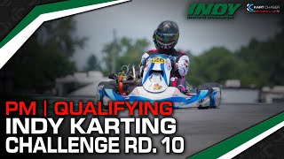 2024 Indy Karting Challenge Rd 10  QUALIFYING PM GROUPS  Whiteland iN [upl. by Baskett]