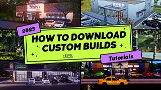 The Sims 4 How To Download Custom Builds  Tips To Get Started [upl. by Zilada497]