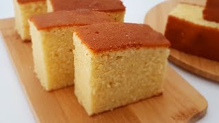 Butter Cake  Soft And Moist Butter Cake Recipe [upl. by Elletnuahs]