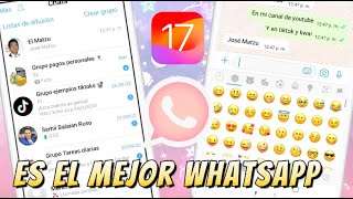 ✅Nuevo Whatsapp Estilo Iphone en Android 2024  MAYO 2024 😍  Whatsapp Estilo Iphone 101 [upl. by Einahpets400]