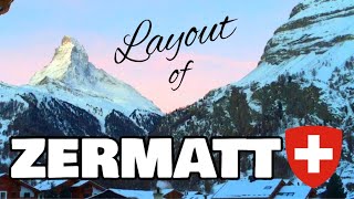 Ski Zermatt Mountain Layout amp Where to Stay [upl. by Donell]