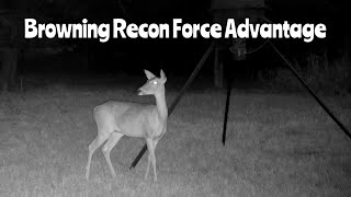 Deer Feeder 1 Browning Recon Force Advantage Sept 2122 2024 [upl. by Dacey]