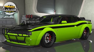 Bravado Gauntlet Hellfire Customization Dodge Challenger Demon  GTA 5 Online [upl. by Eikcim]