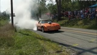 Burnouts Leaving Car Show 2018 [upl. by Pasia]