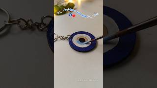 Evil Eye Key Chain🧿♥️ evileye keychain diykeychains artoftheday ytshortsviral diyart igreach [upl. by Adley182]