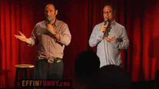 The Sklar Brothers Effinfunny Stand Up  Vons vs Jons [upl. by Tore]