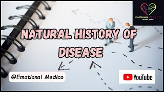 Natural history of disease  Community medicine  emotionalmedico [upl. by Radmilla828]