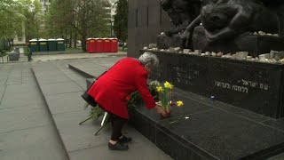 Warsaw Ghetto survivor recalls losing her family in uprising [upl. by Aridaj143]