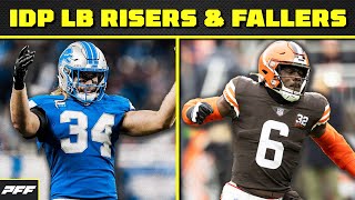 IDP Week 1 Recap Linebacker Risers amp Fallers  PFF Fantasy Podcast [upl. by Yardna]