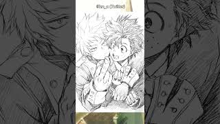 BakuDeku Art  9th Anniversary 313 bkdkanniversary [upl. by Angell]