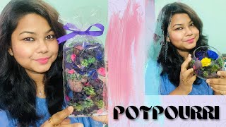 POTPOURRI Review Iris potpourri what is potpourri easy home decor reviewDr Rusha Mandal [upl. by Tarttan]