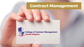 Contract Management [upl. by Notnroht811]