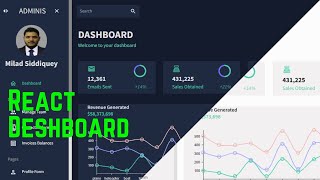 Responsive React Admin Dashboard App Using React Material UI Data Grid Light amp Dark Mode [upl. by Yggep]