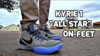 Nike Kyrie 1 quotAll Starquot OnFeet [upl. by Oidgime]