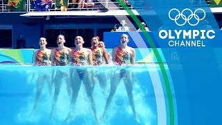 The camera technology bringing Synchronised Swimming to another level  The Tech Race [upl. by Samohtnhoj]