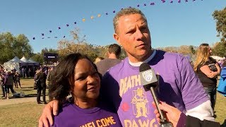 Michelle and Joel Bryant on why the 2019 Rose Bowl experience is everything for their son Myles [upl. by Nagad]