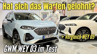 GWM WEY 03 Besser als Mazda CX60 oder VW Tiguan Plugin Hybrid aus China  Test  Autobahn  2024 [upl. by Ellessig974]