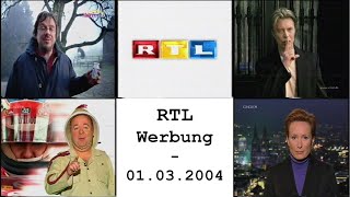 RTL Werbung  01032004 [upl. by Rosalia730]