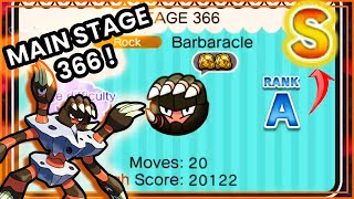 Pokemon Shuffle  Main Stage 366  Barbaracle Itemless CatchRematch for the S [upl. by Farl]