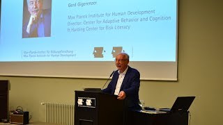 Session 3  Closing remarks by Gerd Gigerenzer [upl. by Ahsenet]