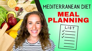 Mediterranean Diet MEAL PLANNING 4 tips to apply immediately [upl. by Ahsimit205]