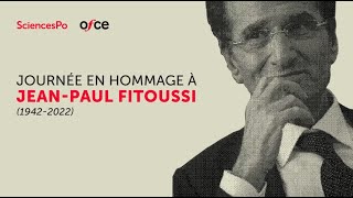 Hommage à JeanPaul Fitoussi  Joseph E Stiglitz Prix Nobel d’économie 2001 [upl. by Atinot930]