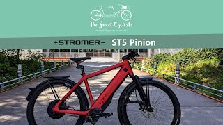 Stromer ST5 Pinion Electric Bike Pedelec Review  feat ABS  110 Mile Range  Gates Carbon Belt [upl. by Aja]