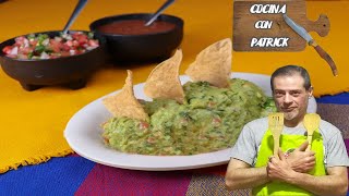 GUACAMOLE receta SUPER facil y super RICAno como los que venden en los SUPERMERCADOS delicioso¡¡¡¡ [upl. by Rases]