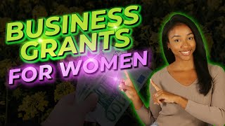 Top Business Grants for Women  SBA Awards 27 Million in Grants for Women [upl. by Thelma]