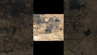 Satellite Image Timelapse New Cairo City Egypt [upl. by Gertrudis]