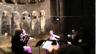 Mendelssohn String Quartet N° 2 in A Minor Op 13  1 st mov  Quartetto di Roma [upl. by Gianna]