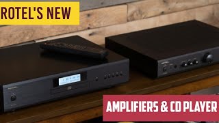 Rotels A10MKII A11MKII Integrated Amplifiers amp Rotels CD11MKII CD Player Are Here [upl. by Pallaton]